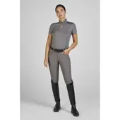 Pikeur Damen Stehkragen Funktions Shirt mystic grey Selection FS25, Größe:42