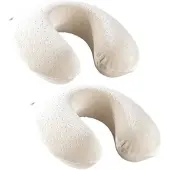 Newgen medicals Wellness-Nackenhörnchen aus thermoaktivem Memory-Foam, 2er-Set