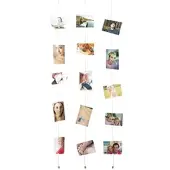 Your Design Magnetische Foto-Leine mit 8 Mini-Magneten, 3er-Set
