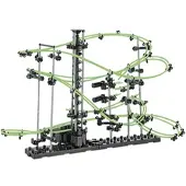 Playtastic Professionelle Kugel-Achterbahn, 502-teilig, nachleuchtend