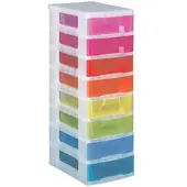Really Useful Box Aufbewahrungs-Boxenturm »Fresh Colour« (klein), 42x92.5x30 cm