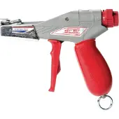 Hellermanntyton Hellermann Tyton MK9SST, Manuelles Verarbeitungswerkzeug, Grau, Rot, Glasfaserverstärkt, Kunststoff, 4,5 mm, 1,6 cm, Edelstahl