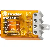 Finder Stromstoß-Schalter Unterputz 1 St. 27.05.8.230.0000 2 Schließer 230 V/AC 10 A 2300 VA (27.05.8.230.0000)