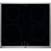 AEG IEB64000XB, Schwarz, Integriert, 60 cm, Zonen-Induktionskochfeld, Glas, 4 Zone(n)
