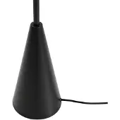 LINDBY Norvik Stehlampe, Höhe 150 cm, schwarz/grau, Metall - , Norvik, Schwarz, für Wohnzimmer, Metall, Modern