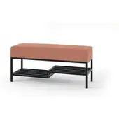 Möbel Kraft Polsterbank ¦ rosa/pink ¦ Maße (cm): B: 80 H: 45