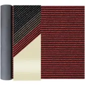 Primaflor Schmutzfangläufer GIN - Rot - 0,80m x 27,00m