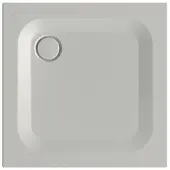Bette BetteUltra Rechteck-Duschwanne mit BetteAntirutsch Pro, 850x850x25mm, 1589-410AE, Farbe: Silver matt