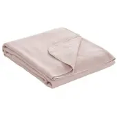 Ibena Wohndecke Leichte Mischdecke , rosa/pink , Baumwollmischgewebe , Maße (cm): B: 150