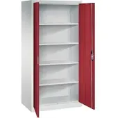 C+P Büroschrank Acurado, 1950x930x600mm, 7035/3003