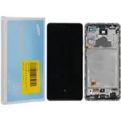 Samsung LCD-Kompletteinheit für Galaxy A72 A725F, weiß