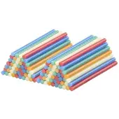 AGT 100 Klebesticks für Heißklebepistolen, 11 x 200 mm, bunt