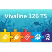 LEDaquaristik GmbH spotBEAM LED Beleuchtung für EHEIM Vivaline 126 T5 Aquarium | Komplett-Set