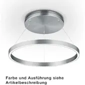 Knapstein Lisa-D LED-Deckenleuchte-Bronze