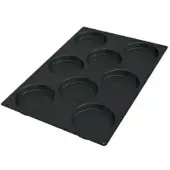 Schneider Biskuit Silikonbackform, schwarz 115344 , Höhe: 25 mm