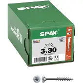 Spax -S SENKKOPF BREMSRIPPEN T-STAR PLUS T10 TEILGEWINDE WIROX 1000ST 3x30