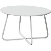Vermobil Niedriger Tisch Daisy Ø 65 cm weiß BCU