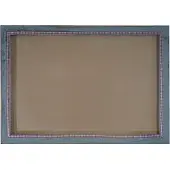 Mendler Bilderrahmen T249, Fotorahmen Holzrahmen Wand-Rahmen, 26x36cm Shabby-Look Landhaus ~ grau
