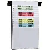 Eichner Beleg-Planungtafel für DIN A4/A5 (25 x 44 cm) 11 Fächer silber