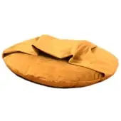 Silvio Design Liegekissen 'Iglu M', gelb, Ø 65 cm