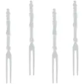 Papstar Pure Cocktail-Gablen, PLA, Cocktail-Gabeln aus nachwachsenden Rohstoffen, 1 Packung = 250 Stück