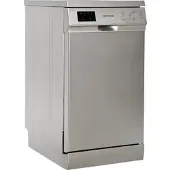 Respekta Geschirrspüler Spülmaschine freistehend Standgerät 45 cm Silber