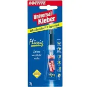 Loctite Sekundenkleber flüssig 3g Packung mit 12 Stück