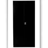Proregal Garderobenspind Seal | HxBxT 195x92x42 cm | Schwarz