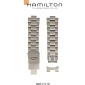 Hamilton - Khaki Field Chrono - Band-set Edelstahl H695.715.101 - silber