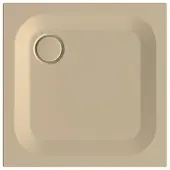 Bette BetteUltra Rechteck-Duschwanne, 750x750x25mm, 5529-003, Farbe: Bahamabeige