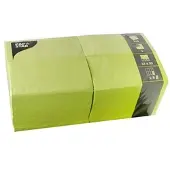 Papstar 1000 Servietten, 3-lagig 1/8-Falz 33 cm x 33 cm limonengrün