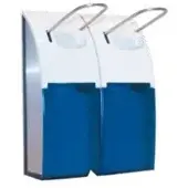 JM Metzger FIX 2-fach Wandplatte HSWP2 , ohne abgebildete Spender, nur Platte