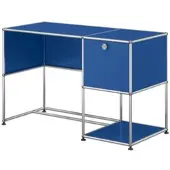 USM United Soft USM Schreibtisch mit Klapptür Enzianblau