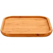 San Ignacio KINVARA - Kleines quadratisches Bambus-Snackbrett 20x20cm