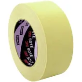 3M Kreppklebeband 501E, Beige, 1526 mm x 50 m, 0,150 mm