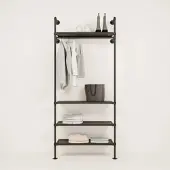Pamo Design PAMO Kleiderstangensystem KIM 1 METAL