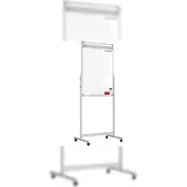 Allboards Flipchart 100x70 cm, Mobil Doppelseitig