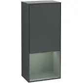Villeroy & Boch Villeroy und Boch Finion Seitenschrank G550GMHG 41,8cm, rechts, Emotion, Regal unten Olive Matt, Midnight Blue Matt Lacquer