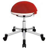 Topstar Hocker Sitness Half Ball, rot