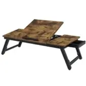 Möbel Kraft Laptoptisch , braun , Maße (cm): B: 71 H: 23