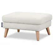 Konsimo Hocker Tagio ¦ weiß ¦ Maße (cm): B: 80 H: 46