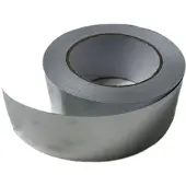Vago-Tools Aluminiumband Aluklebeband Klebeband 50mmx50m Isolierung 3 Rollen