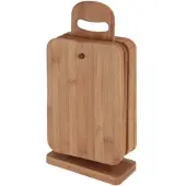 Wellhome - Bambus-Schneidebrett-Set 15x7x33cm