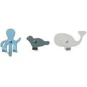 Vonbox Wandhaken Zoo 3er Set Ocean