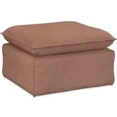 HK Living - Nomad Sofa, Hocker, Leinen / dusty rose