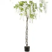 Creativ Green künstliche Pflanze Wisteria, 170cm