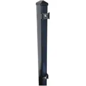 FA-Bausysteme Zaunpfosten Anthrazit Klemmplättchen Höhe: 1430 mm