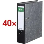 OTTO Office 40er-Pack Ordner »Classic« schwarz, 8x32x28.5 cm