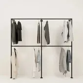 Pamo Design PAMO Kleiderstangensystem TIM DOUBLE 2