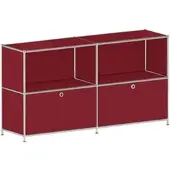 Viasit Sideboard »System 4« rot, 152.9x80.6x40.4 cm